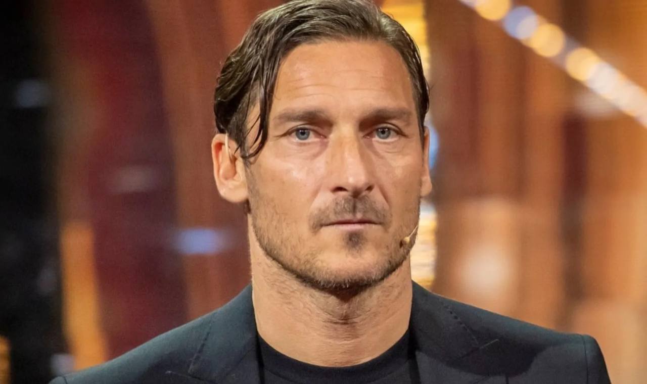 Francesco Totti e la figlia