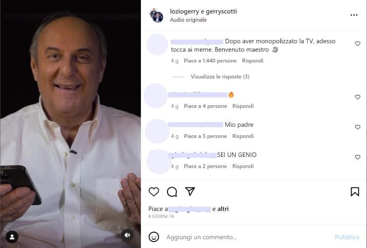 gerry scotti post-NotizieFlash